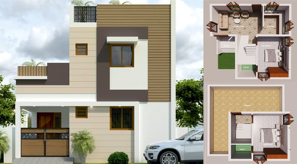 Residential Homes for Sale: 2 BHK Options at Noyyal Residency